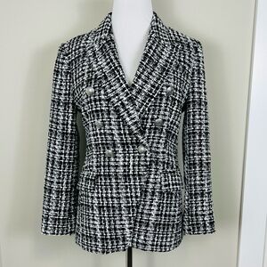 Dynamite Tweed Military Blazer